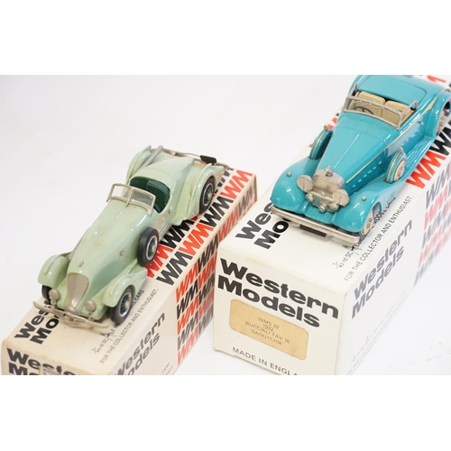 197 - A Pair of Western Models to include No:WMS 5X 