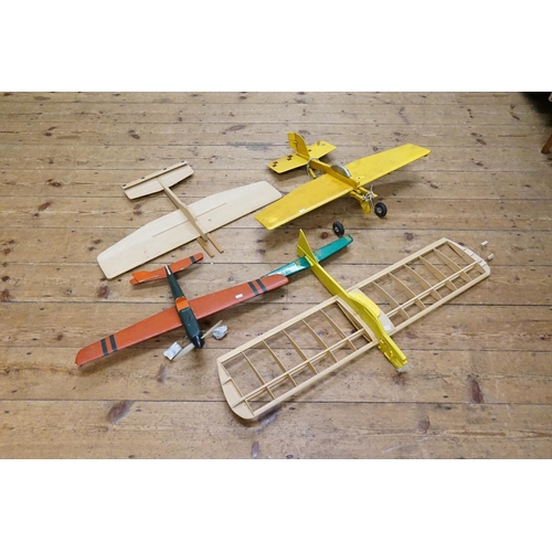 440 - A Collection of Four Planes suitable for Radio Control As Found.