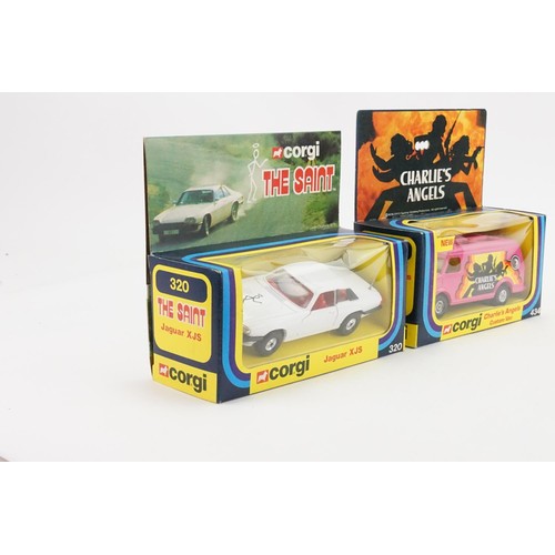 32 - Two Corgi Boxed T.V. Related models to include No: 320 