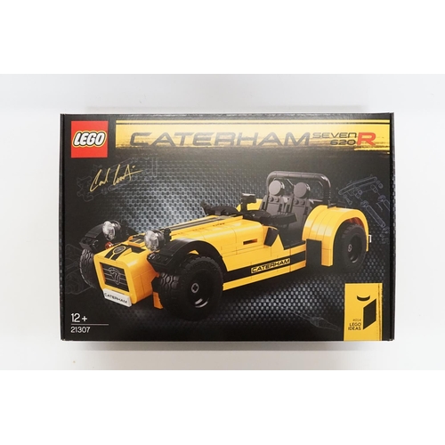 534A - LEGO ideas set 21307 Caterham Seven 620R. Signed by the LEGO Designer Carl Greatrix. (Opened & Compl... 