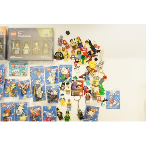 534F - LEGO Mini Figures to include two Sealed Toys R Us sets along with Mini Figure Bags & Mini Figures, D... 