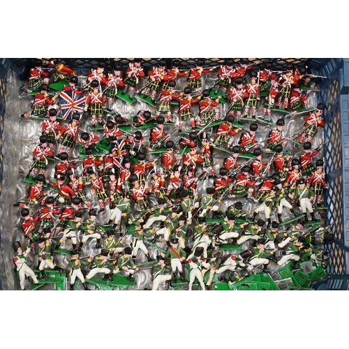 315 - A Large Collection of Resin/Plastic Military Figures. (80+).