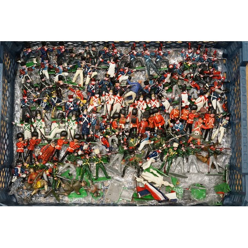 316 - A Large Collection of Resin/Plastic Military Figures. (80+).