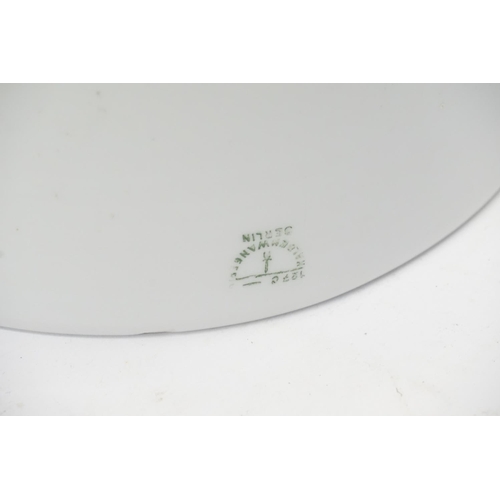 771 - A German Pottery Curd Separator Funnel.