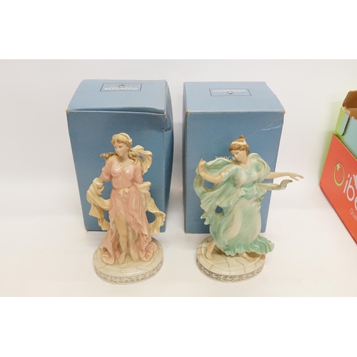 773 - Two Wedgwood Glazed Studies  to include 