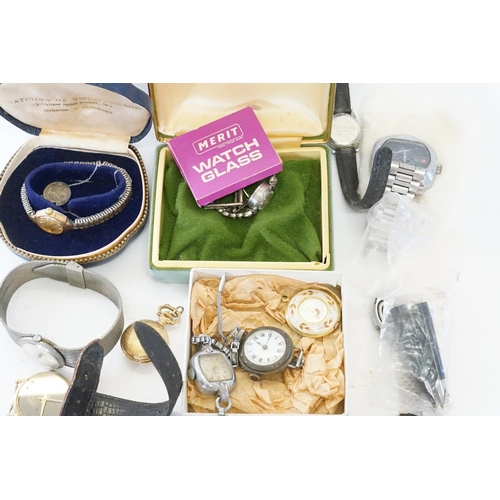 206 - A Collection of Ladies Watches to include Quartz, Timex, Uranus, etc.