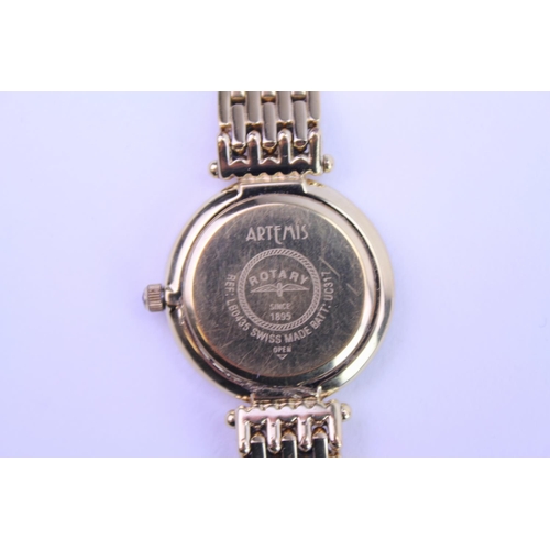 212 - A Ladies ROTARY Artemis Wristwatch Model No: LB0435.