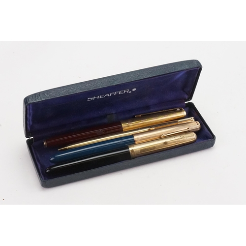 351 - A collection of four Parker Pens.