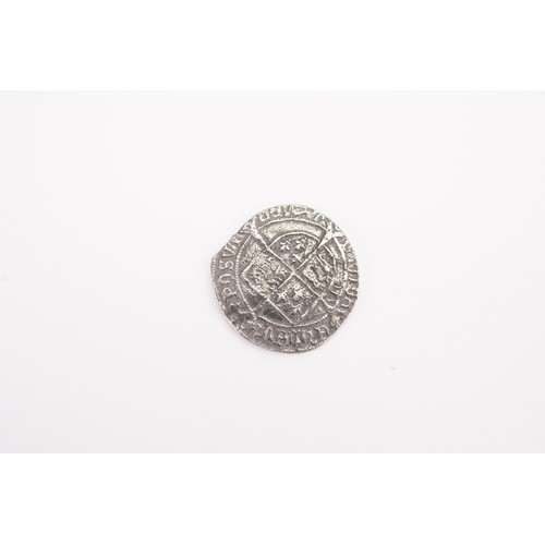 232 - A possible 1509 - 1547 AD Henry VIII Hammered silver groat.