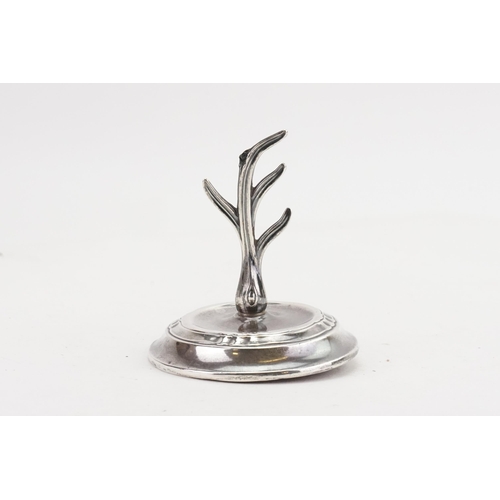 8 - A 1924 Silver “Ring Tree”.