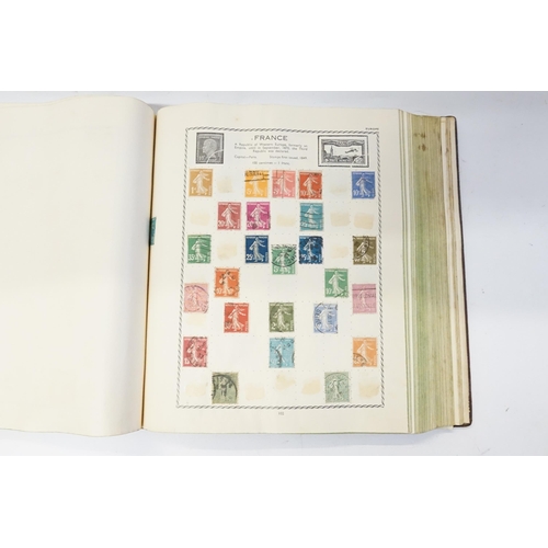 275 - A Triumph Stamp Album containing a Good Collection of Great Britain to include Penny Red's, India, C... 