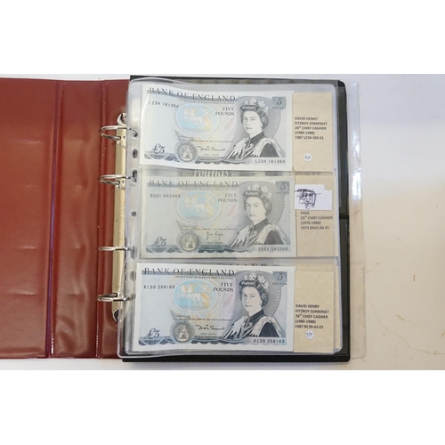 269 - An Album containing a Collection of English Banknotes to include Better Notes & High Quality & High ... 