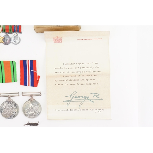 307 - A Collection of Medals presented too 