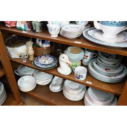 744 - A quantity of Royal Worcester Evesham Vale, Collector's Plates, Cookie Jar, etc.