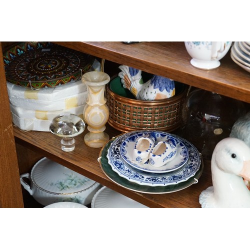 744 - A quantity of Royal Worcester Evesham Vale, Collector's Plates, Cookie Jar, etc.