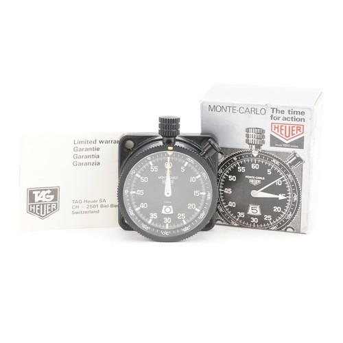 171 - A Tag Heuer Monte Carlo Dashboard Stopwatch T-25MC stop watch.