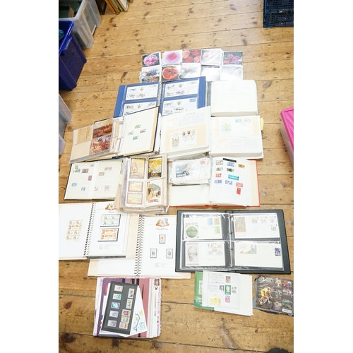 308 - A Collection of Stamps to include Two Royal Wedding Albums, First Day Covers, Royal Air Force, Moder... 