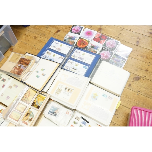 308 - A Collection of Stamps to include Two Royal Wedding Albums, First Day Covers, Royal Air Force, Moder... 