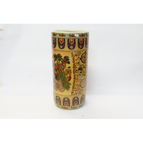 857 - A Imari designed Umbrella Stand.