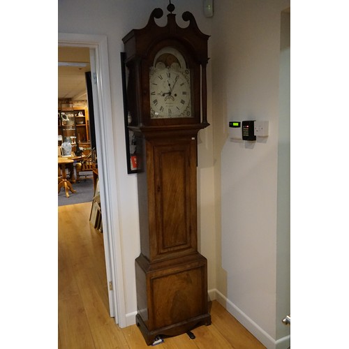 246 - A Georgian Mahogany Long Case Clock by 