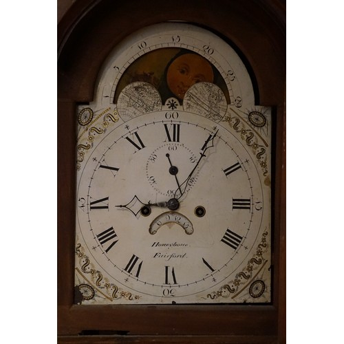 246 - A Georgian Mahogany Long Case Clock by 