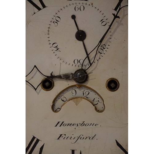 246 - A Georgian Mahogany Long Case Clock by 