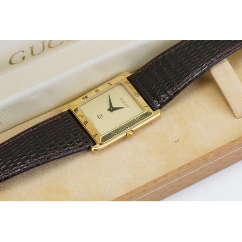 204 - A Gucci wristwatch contained in the original box.