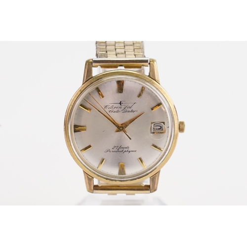 211 - A Gentleman's Citizen Jet Auto Date Wristwatch.