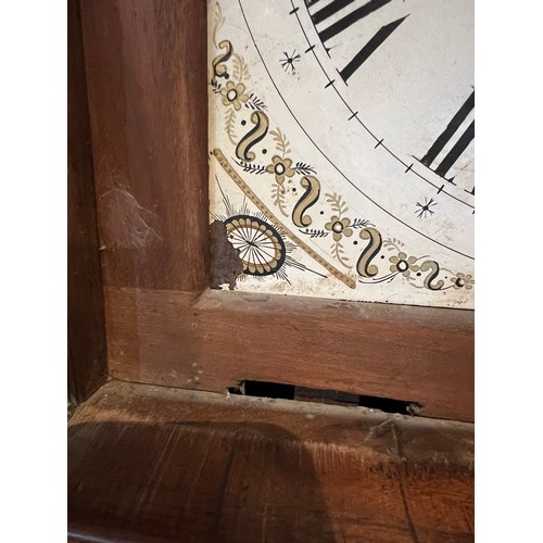 246 - A Georgian Mahogany Long Case Clock by 