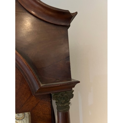 246 - A Georgian Mahogany Long Case Clock by 