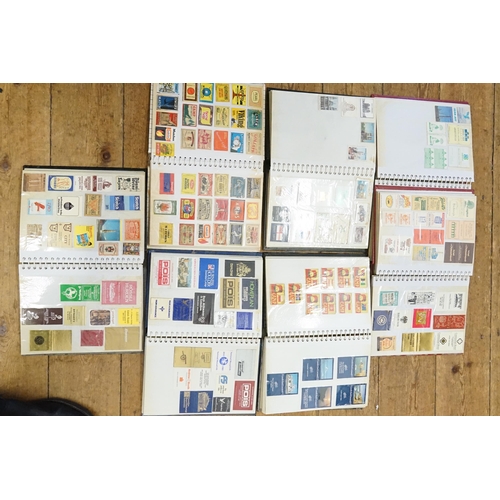 271 - A Collection of 7 MatchBox Sticks Albums to include Spain, USA, India, etc with around 500+ Match Bo... 