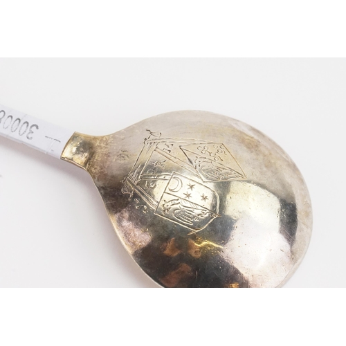 3 - A possible 17th Century Dutch silver spoon, possibly Jerrit Hendricks circa 1620, in the apostle des... 