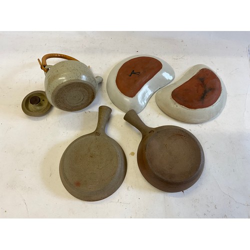 860 - Ex Collection of Rev. John Gage Waller. A David Leach for Lower Down Pottery Pair of Handled Soup Bo... 