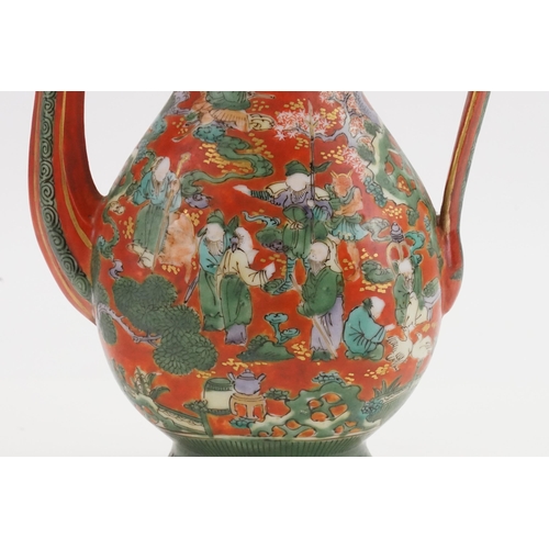 669 - Ex Collection of Rev. John Gage Waller. An Antique Japanese Imari Water Pot designed for the Tibetan... 