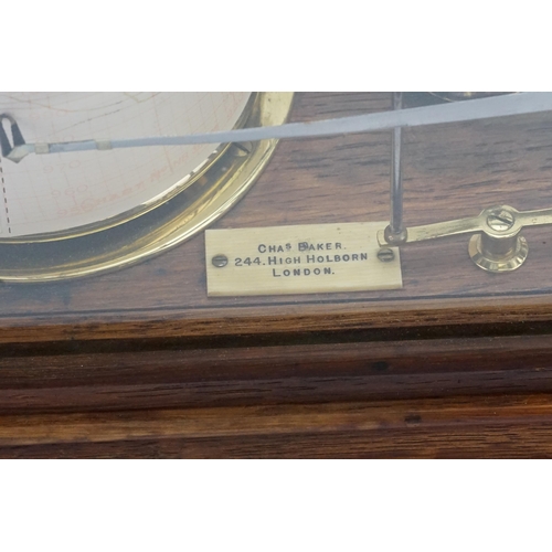 786 - A Vintage Barograph made by 