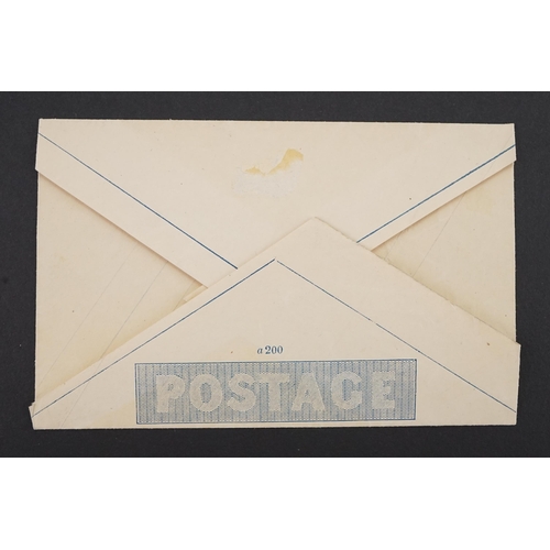 303 - An Unused Mulready Envelope Two Pence, a200, Hard to find, Thus.