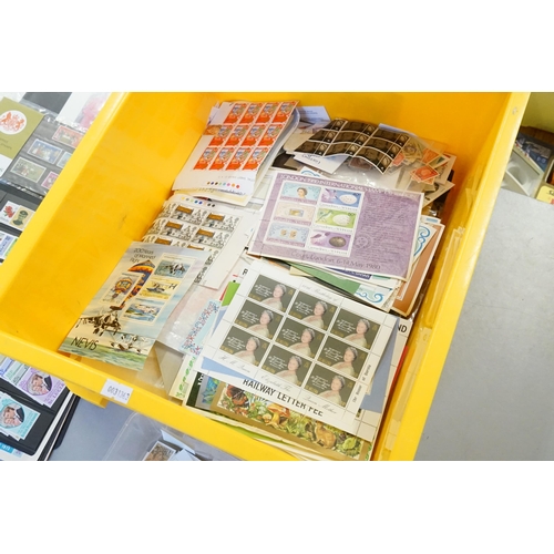 311 - A Box containing a General Stamp Collection for sorting.