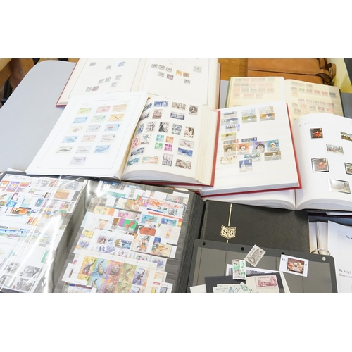 316 - 10 x Stamp Albums to include a General Collection. Needs Viewing.