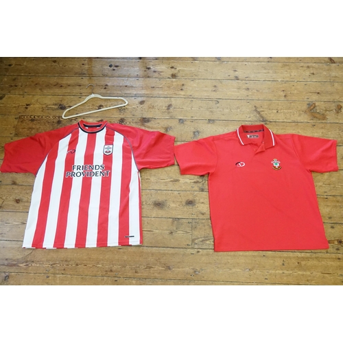 792 - Two Original Vintage Southampton Football Club Shirts to include a 