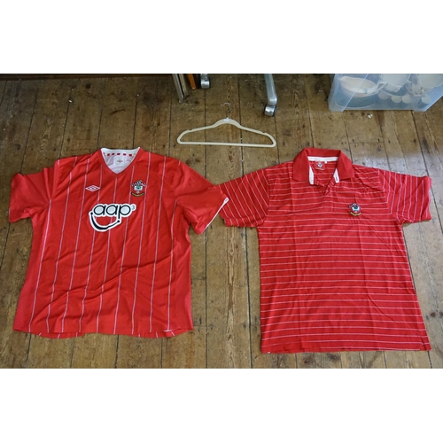 793 - Two Original Vintage Southampton Football Club Shirts to include a 