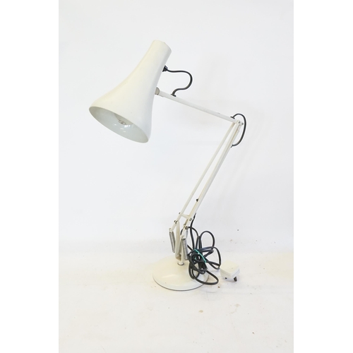 553 - A Vintage “Herbert Terry & Sons” Anglepoise lamp in white.