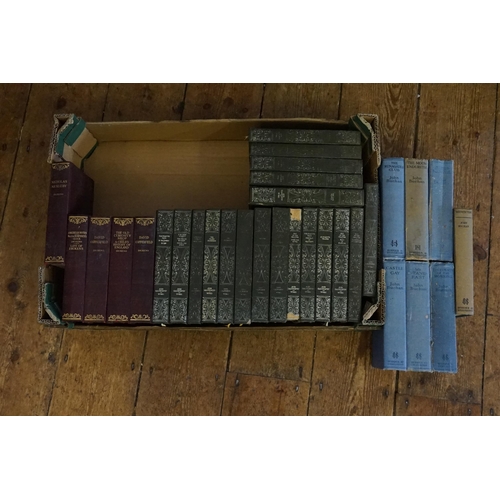 602 - A Collection of Books to include Heron Books, John Goldsworthy, John Buchan, Dickens, etc.