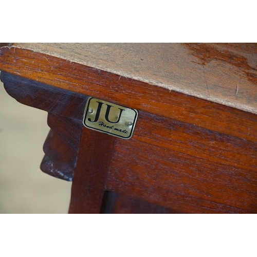 510 - A Pair of Modern Bedside Tables with Two Drawers made by 