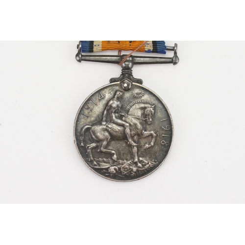 339 - A 1914 - 1918 George V medal, marked M 304771 PTE. A. RUSTON. A.S.C.