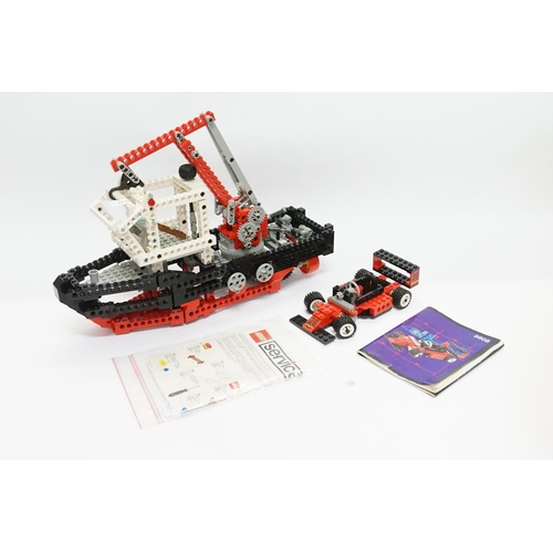 603 - LEGO Technic Sets 8839 Supply Ship & 8808 Formula One Racer. Both come with instructions.