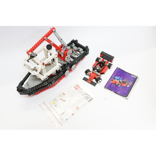 603 - LEGO Technic Sets 8839 Supply Ship & 8808 Formula One Racer. Both come with instructions.