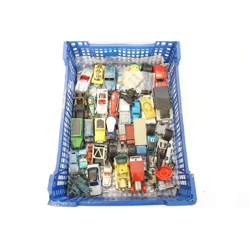 188 - A Tray of Unboxed Play Worn Models to include Dinky, Matchbox, Husky, etc. (Approx 30+)