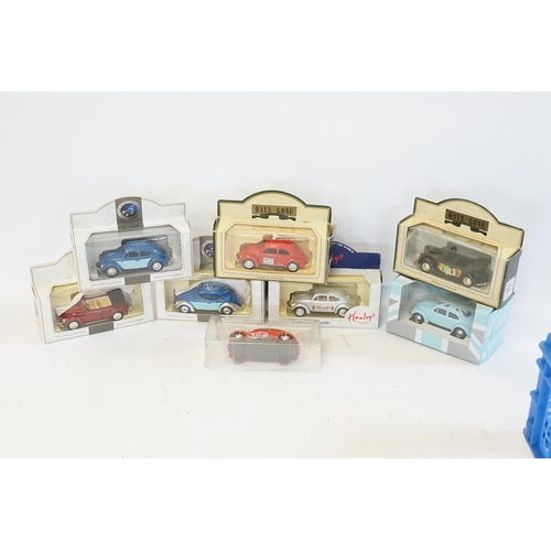 193 - A Collection of 8 x Lledo V.W. Beetle Boxed models to include 