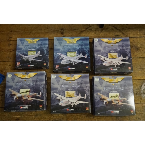 75 - A Collection of 6 x Boxed Corgi Aviation Archive models to include 47111, 47205, 2 x 47201 & 2 x 473... 