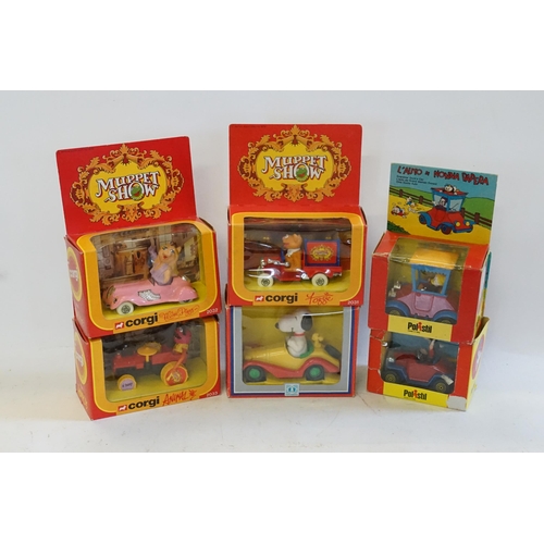 83 - Three Original Boxed Corgi Muppet models to include 2032 